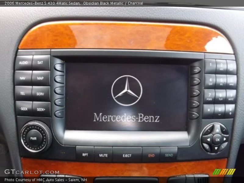 Obsidian Black Metallic / Charcoal 2006 Mercedes-Benz S 430 4Matic Sedan