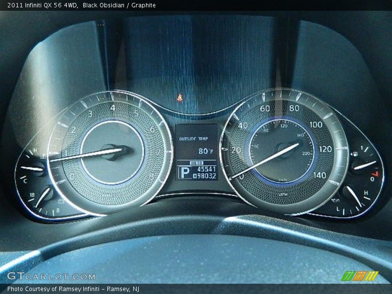  2011 QX 56 4WD 56 4WD Gauges