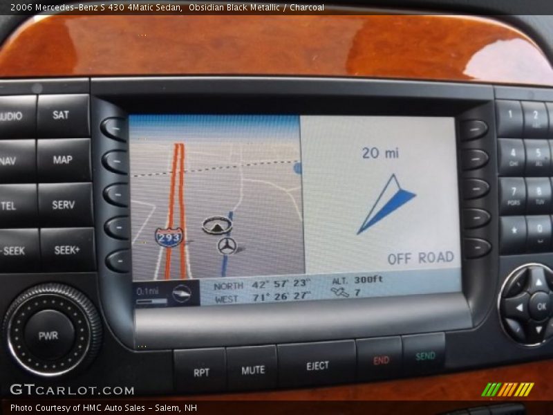 Obsidian Black Metallic / Charcoal 2006 Mercedes-Benz S 430 4Matic Sedan