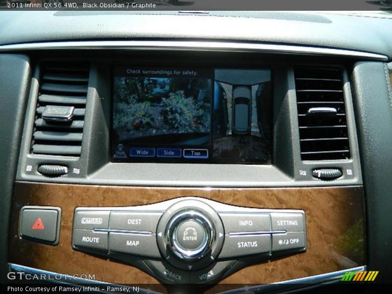 Black Obsidian / Graphite 2011 Infiniti QX 56 4WD