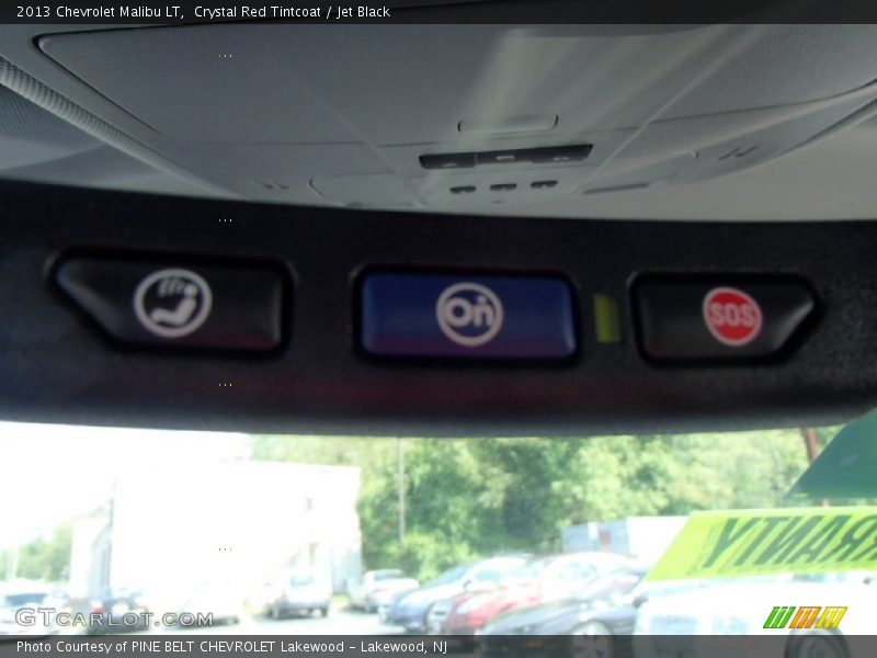 Crystal Red Tintcoat / Jet Black 2013 Chevrolet Malibu LT