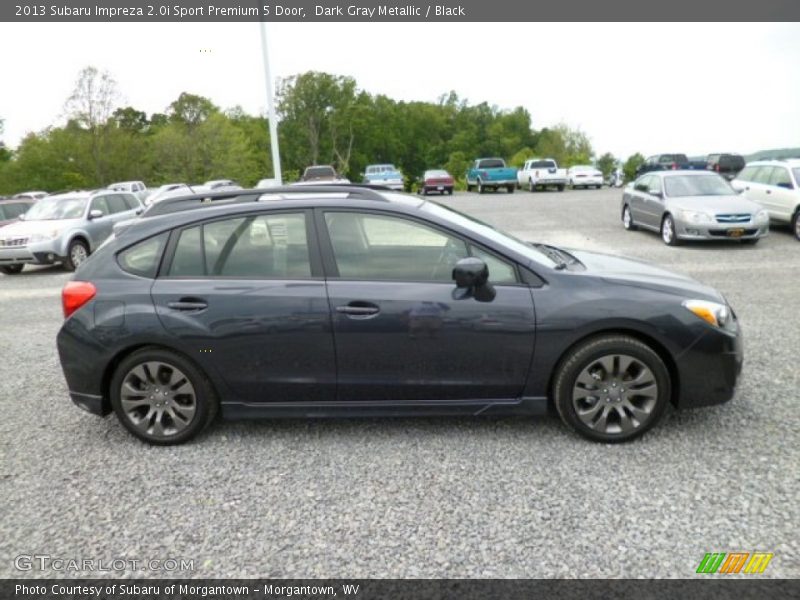 Dark Gray Metallic / Black 2013 Subaru Impreza 2.0i Sport Premium 5 Door