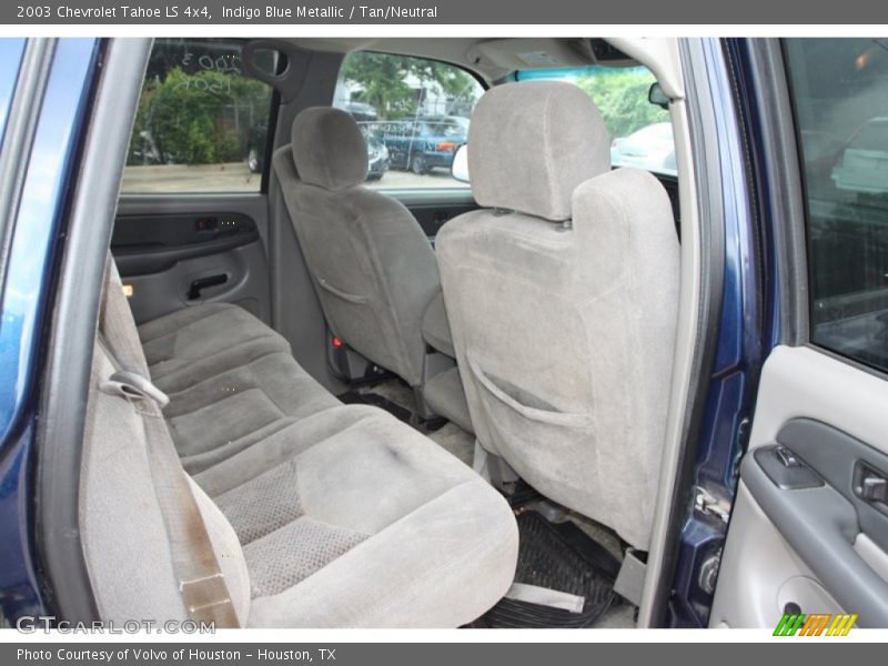 Indigo Blue Metallic / Tan/Neutral 2003 Chevrolet Tahoe LS 4x4