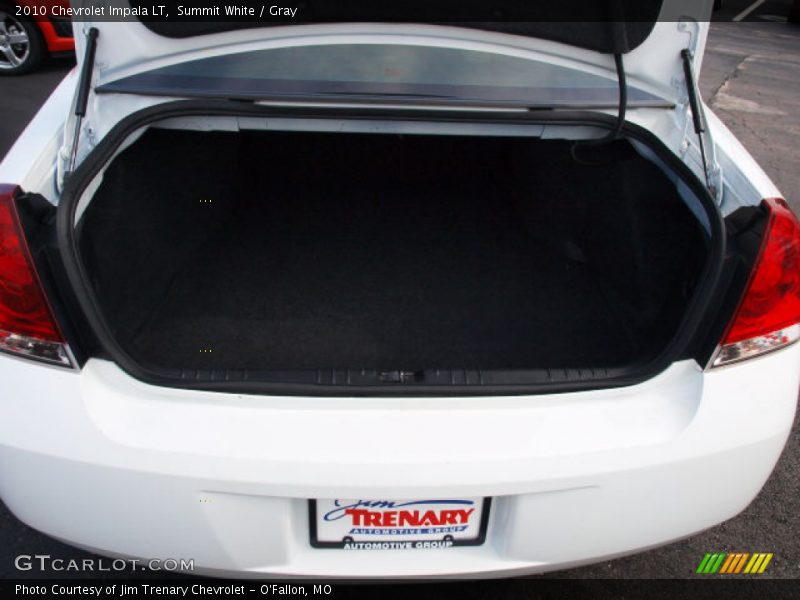 Summit White / Gray 2010 Chevrolet Impala LT