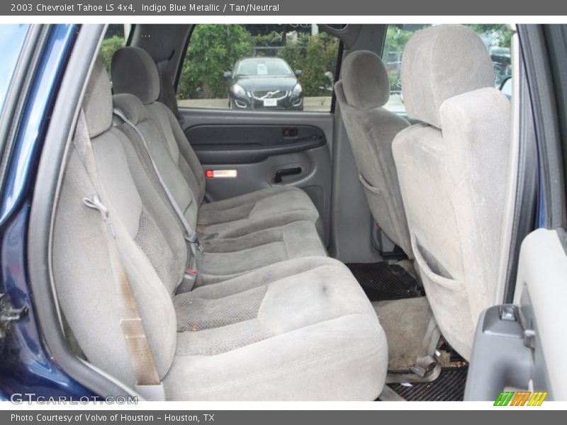 Indigo Blue Metallic / Tan/Neutral 2003 Chevrolet Tahoe LS 4x4