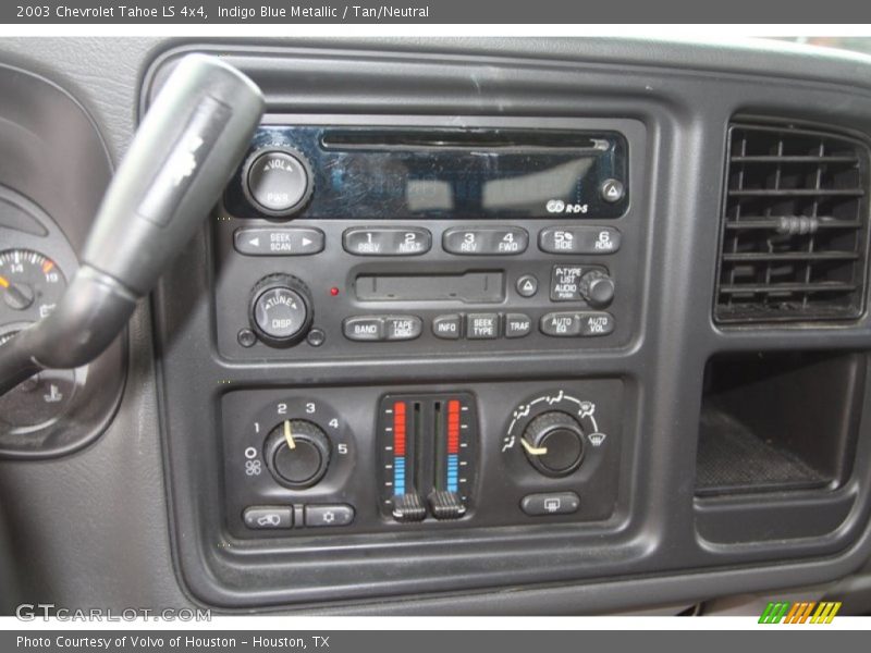Indigo Blue Metallic / Tan/Neutral 2003 Chevrolet Tahoe LS 4x4