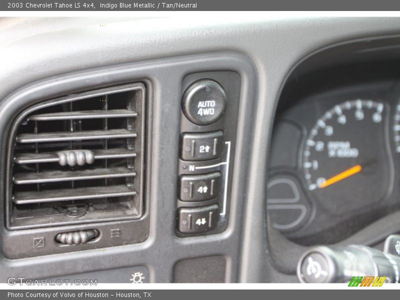 Indigo Blue Metallic / Tan/Neutral 2003 Chevrolet Tahoe LS 4x4
