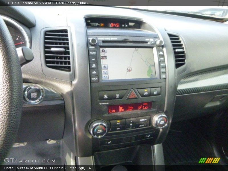 Dark Cherry / Black 2011 Kia Sorento SX V6 AWD