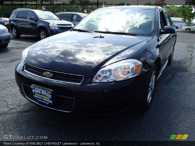 Black / Ebony 2009 Chevrolet Impala LS