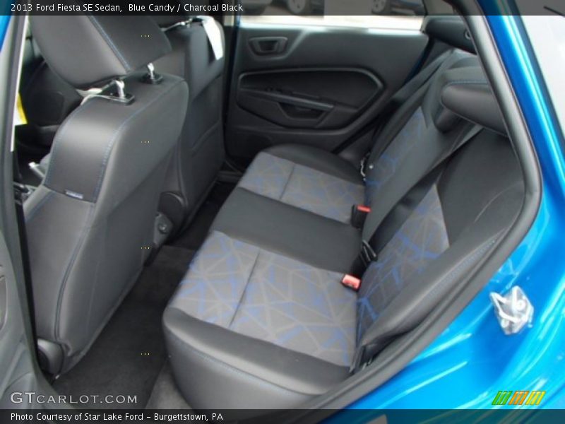 Blue Candy / Charcoal Black 2013 Ford Fiesta SE Sedan