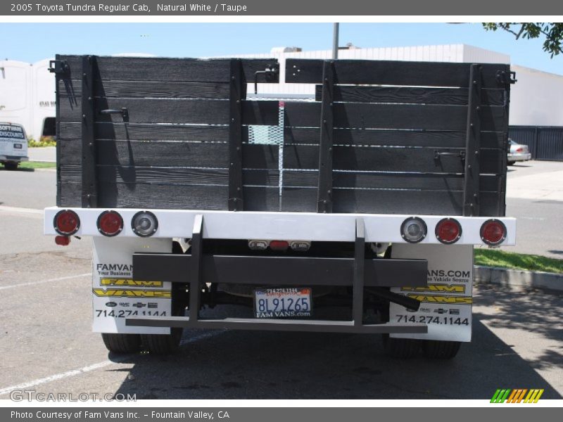 Natural White / Taupe 2005 Toyota Tundra Regular Cab