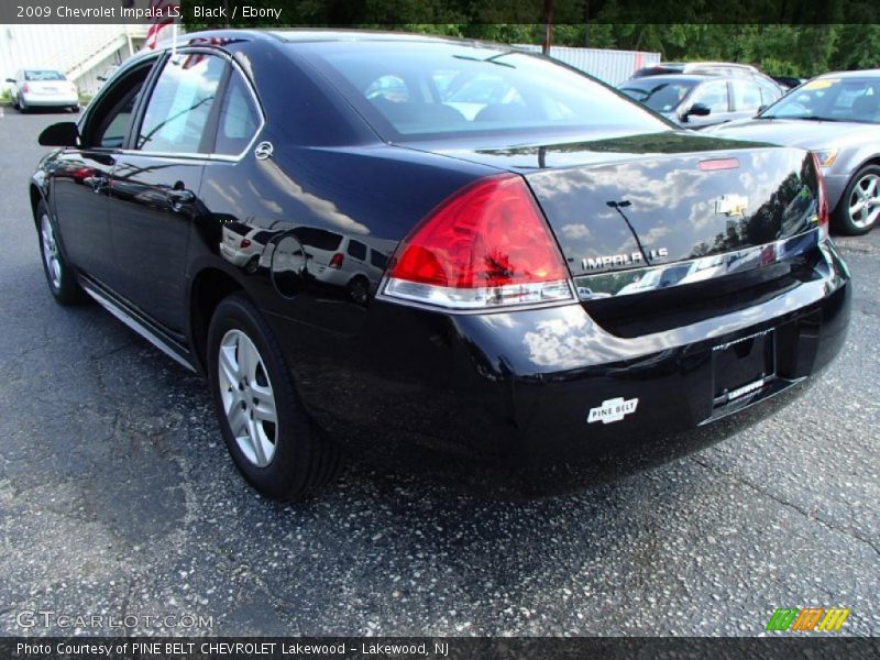 Black / Ebony 2009 Chevrolet Impala LS