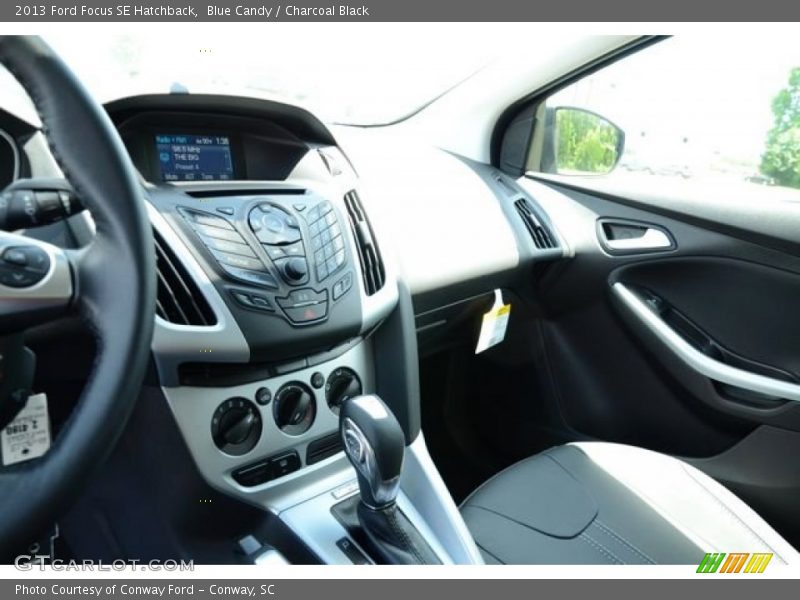 Blue Candy / Charcoal Black 2013 Ford Focus SE Hatchback