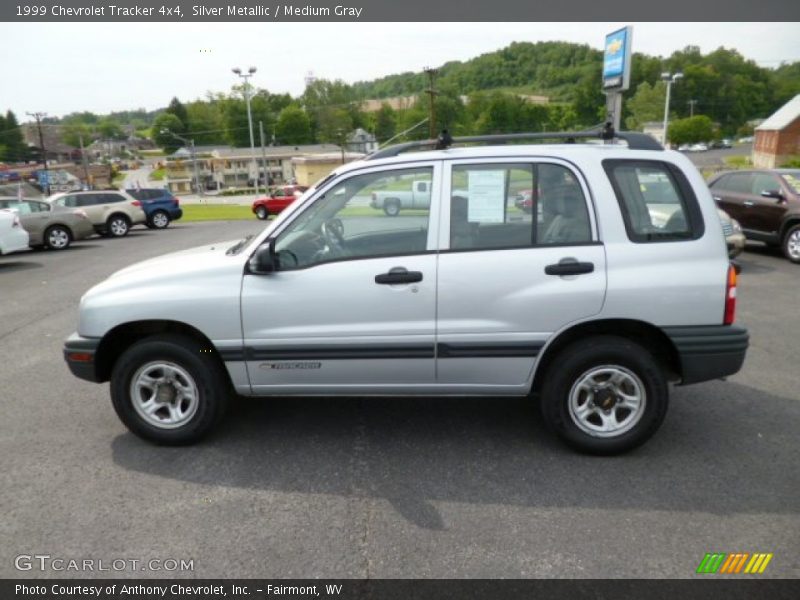 Silver Metallic / Medium Gray 1999 Chevrolet Tracker 4x4