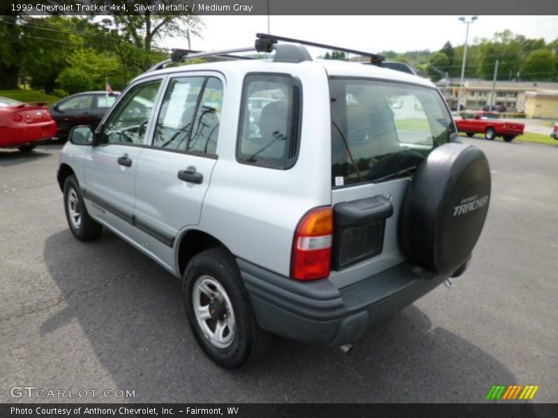 Silver Metallic / Medium Gray 1999 Chevrolet Tracker 4x4