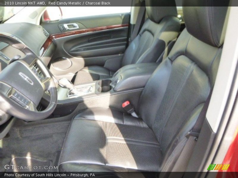 Red Candy Metallic / Charcoal Black 2010 Lincoln MKT AWD