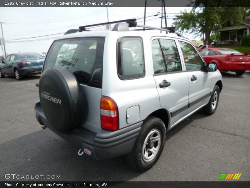 Silver Metallic / Medium Gray 1999 Chevrolet Tracker 4x4