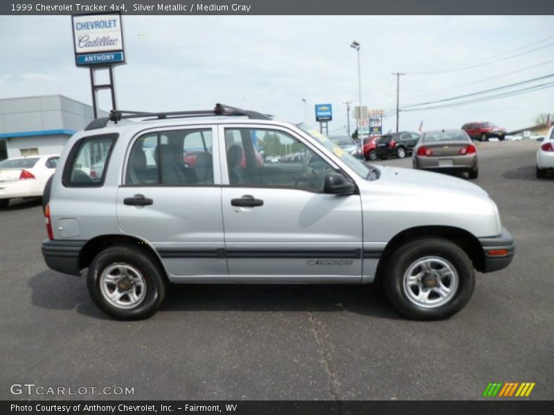 Silver Metallic / Medium Gray 1999 Chevrolet Tracker 4x4