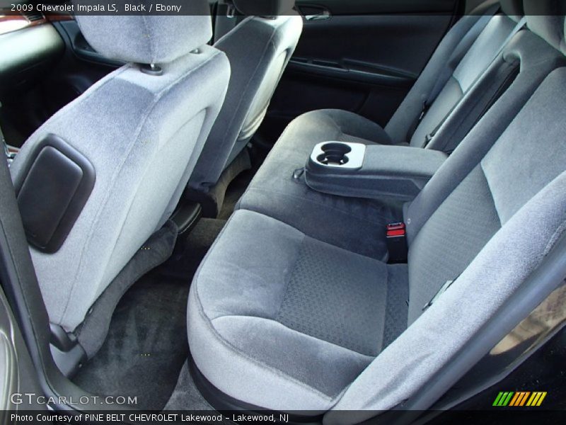 Rear Seat of 2009 Impala LS