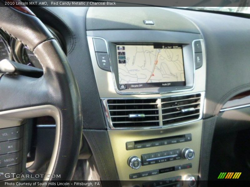 Red Candy Metallic / Charcoal Black 2010 Lincoln MKT AWD