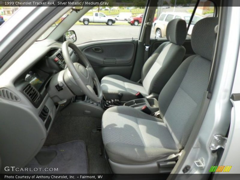 Silver Metallic / Medium Gray 1999 Chevrolet Tracker 4x4