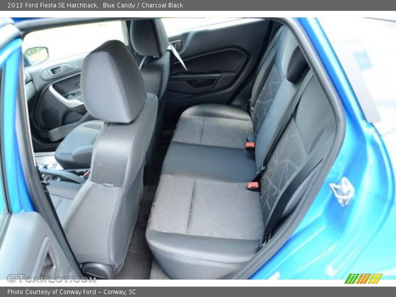Blue Candy / Charcoal Black 2013 Ford Fiesta SE Hatchback