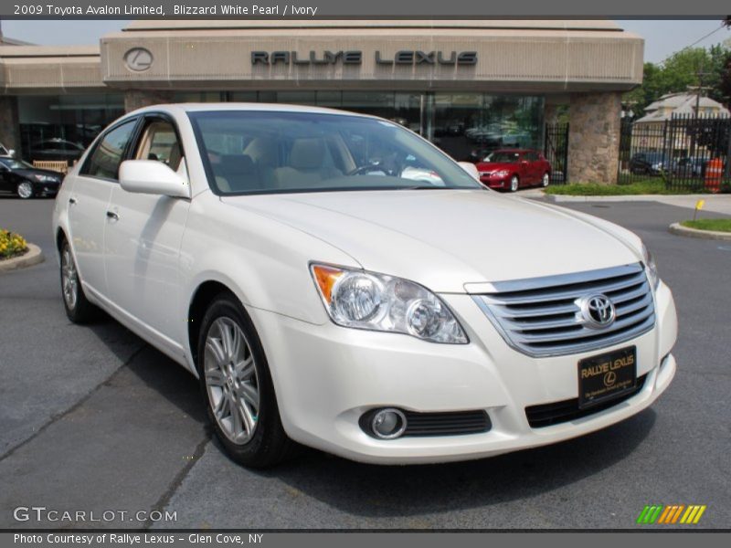 Blizzard White Pearl / Ivory 2009 Toyota Avalon Limited