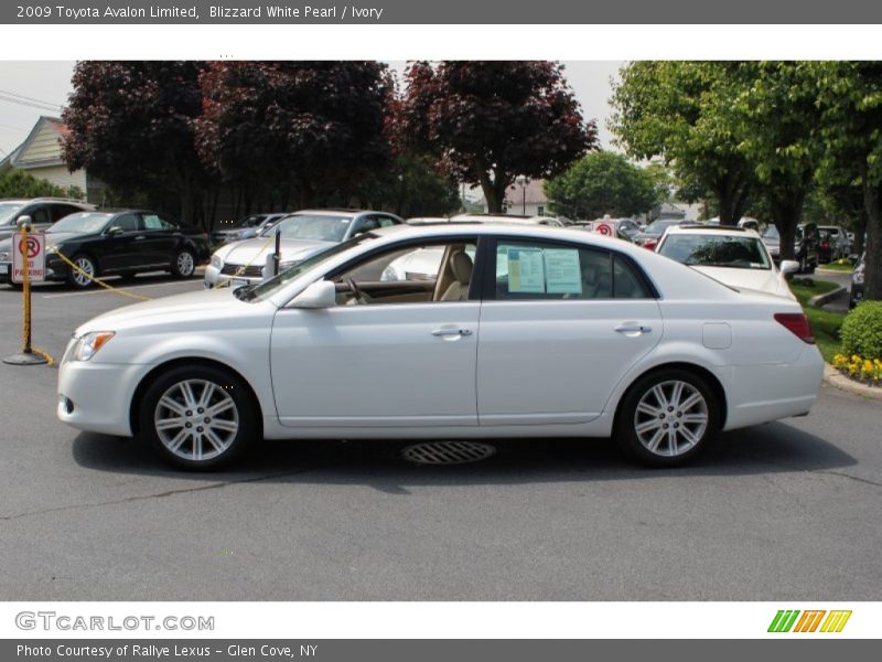  2009 Avalon Limited Blizzard White Pearl