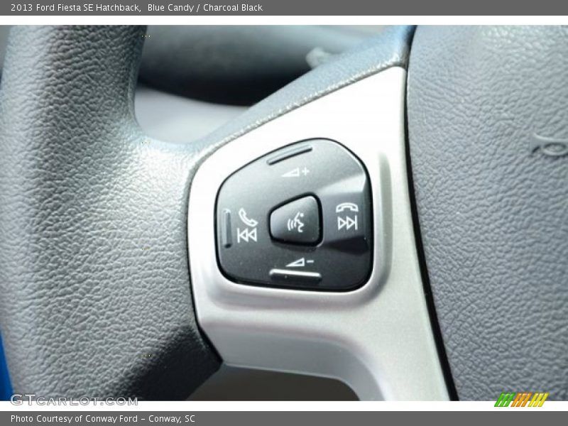 Blue Candy / Charcoal Black 2013 Ford Fiesta SE Hatchback