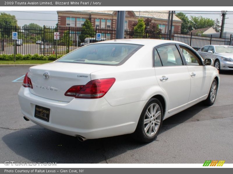 Blizzard White Pearl / Ivory 2009 Toyota Avalon Limited