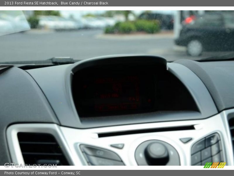 Blue Candy / Charcoal Black 2013 Ford Fiesta SE Hatchback