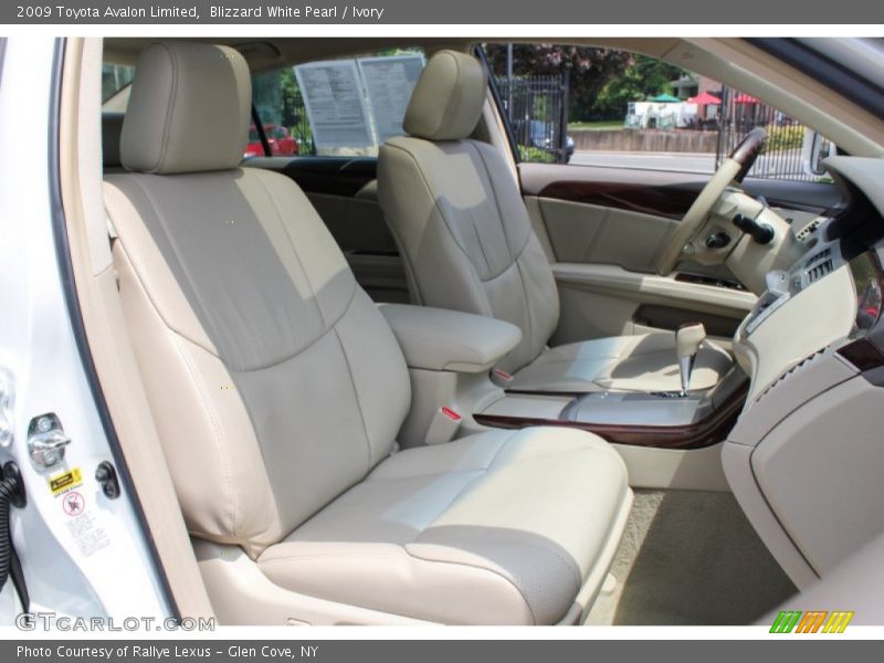 Blizzard White Pearl / Ivory 2009 Toyota Avalon Limited