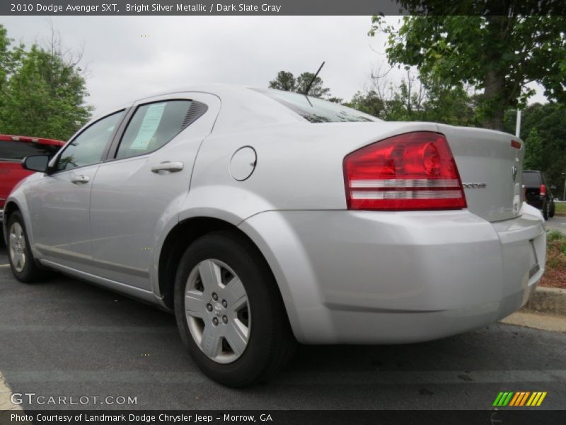 Bright Silver Metallic / Dark Slate Gray 2010 Dodge Avenger SXT