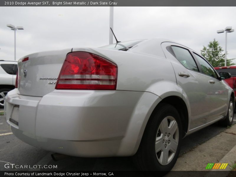 Bright Silver Metallic / Dark Slate Gray 2010 Dodge Avenger SXT