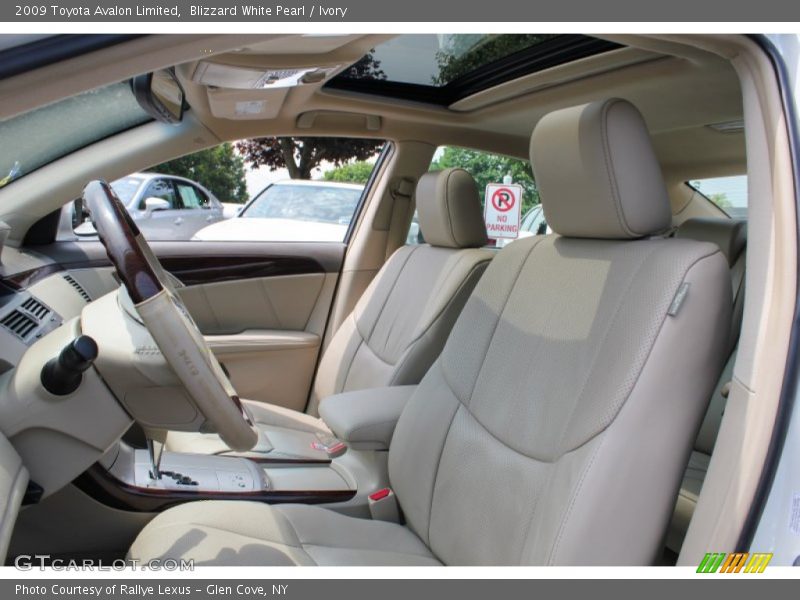 Blizzard White Pearl / Ivory 2009 Toyota Avalon Limited