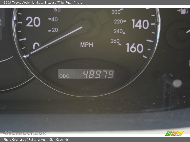 Blizzard White Pearl / Ivory 2009 Toyota Avalon Limited