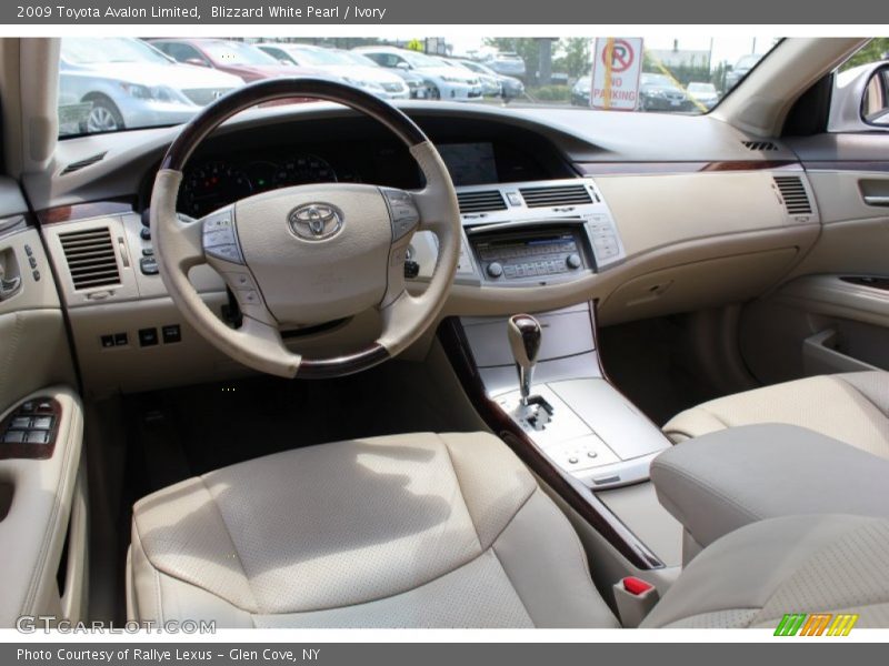 Blizzard White Pearl / Ivory 2009 Toyota Avalon Limited