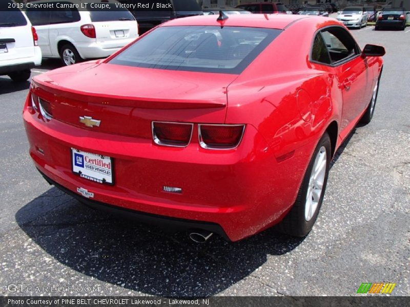 Victory Red / Black 2013 Chevrolet Camaro LT Coupe