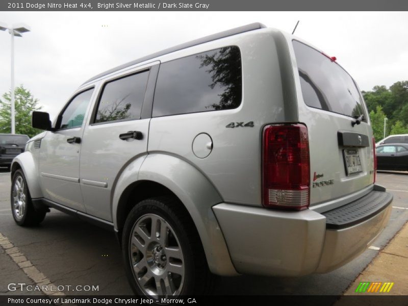 Bright Silver Metallic / Dark Slate Gray 2011 Dodge Nitro Heat 4x4