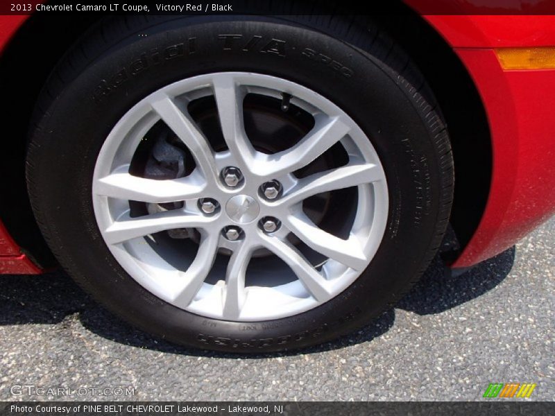 Victory Red / Black 2013 Chevrolet Camaro LT Coupe