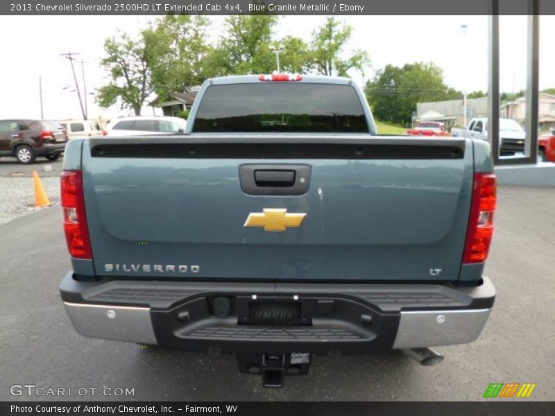 Blue Granite Metallic / Ebony 2013 Chevrolet Silverado 2500HD LT Extended Cab 4x4
