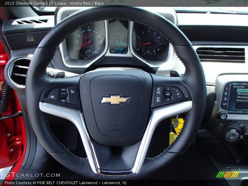 Victory Red / Black 2013 Chevrolet Camaro LT Coupe