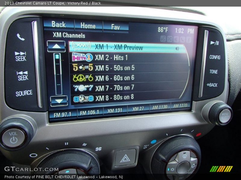 Victory Red / Black 2013 Chevrolet Camaro LT Coupe