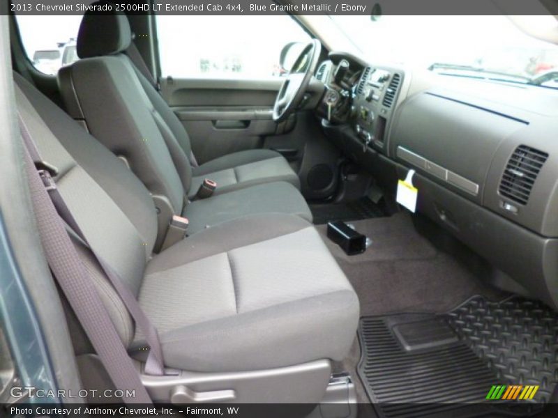  2013 Silverado 2500HD LT Extended Cab 4x4 Ebony Interior