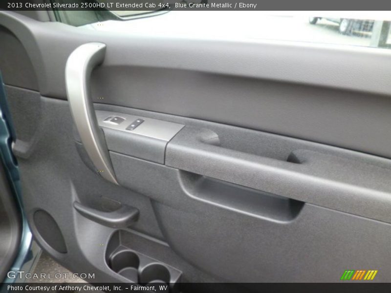 Blue Granite Metallic / Ebony 2013 Chevrolet Silverado 2500HD LT Extended Cab 4x4