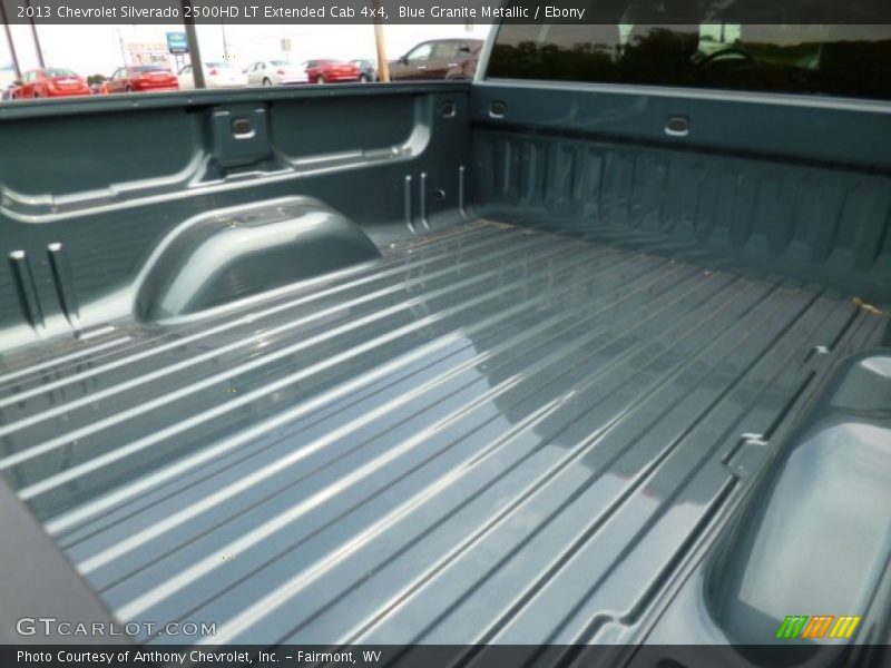 Blue Granite Metallic / Ebony 2013 Chevrolet Silverado 2500HD LT Extended Cab 4x4