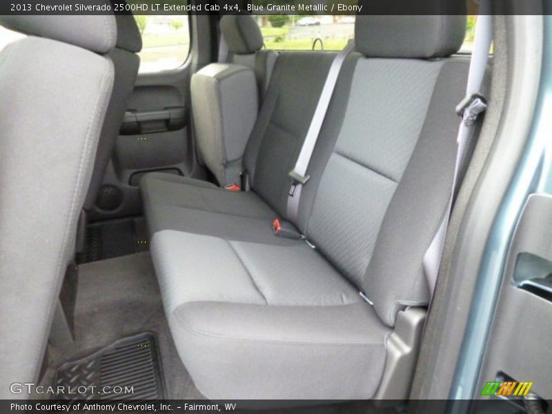 Rear Seat of 2013 Silverado 2500HD LT Extended Cab 4x4