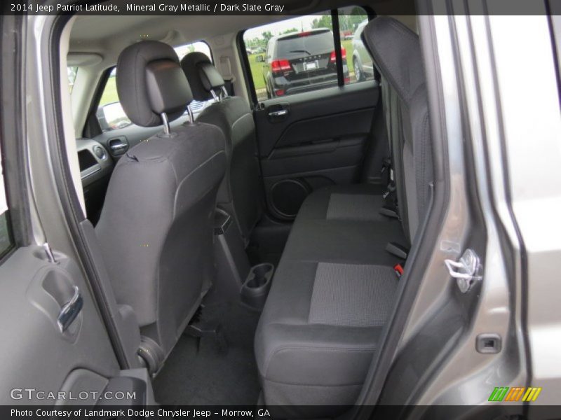 Mineral Gray Metallic / Dark Slate Gray 2014 Jeep Patriot Latitude