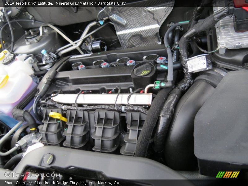 Mineral Gray Metallic / Dark Slate Gray 2014 Jeep Patriot Latitude