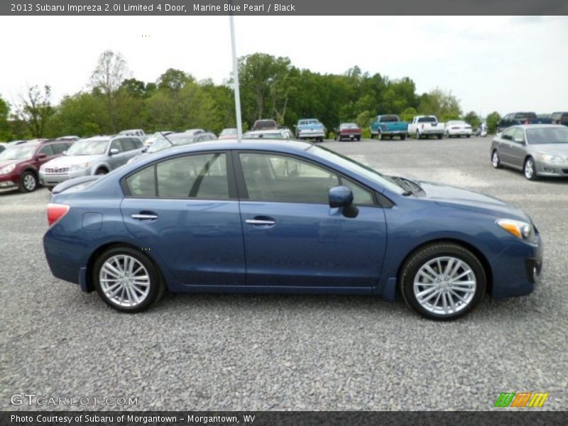 Marine Blue Pearl / Black 2013 Subaru Impreza 2.0i Limited 4 Door